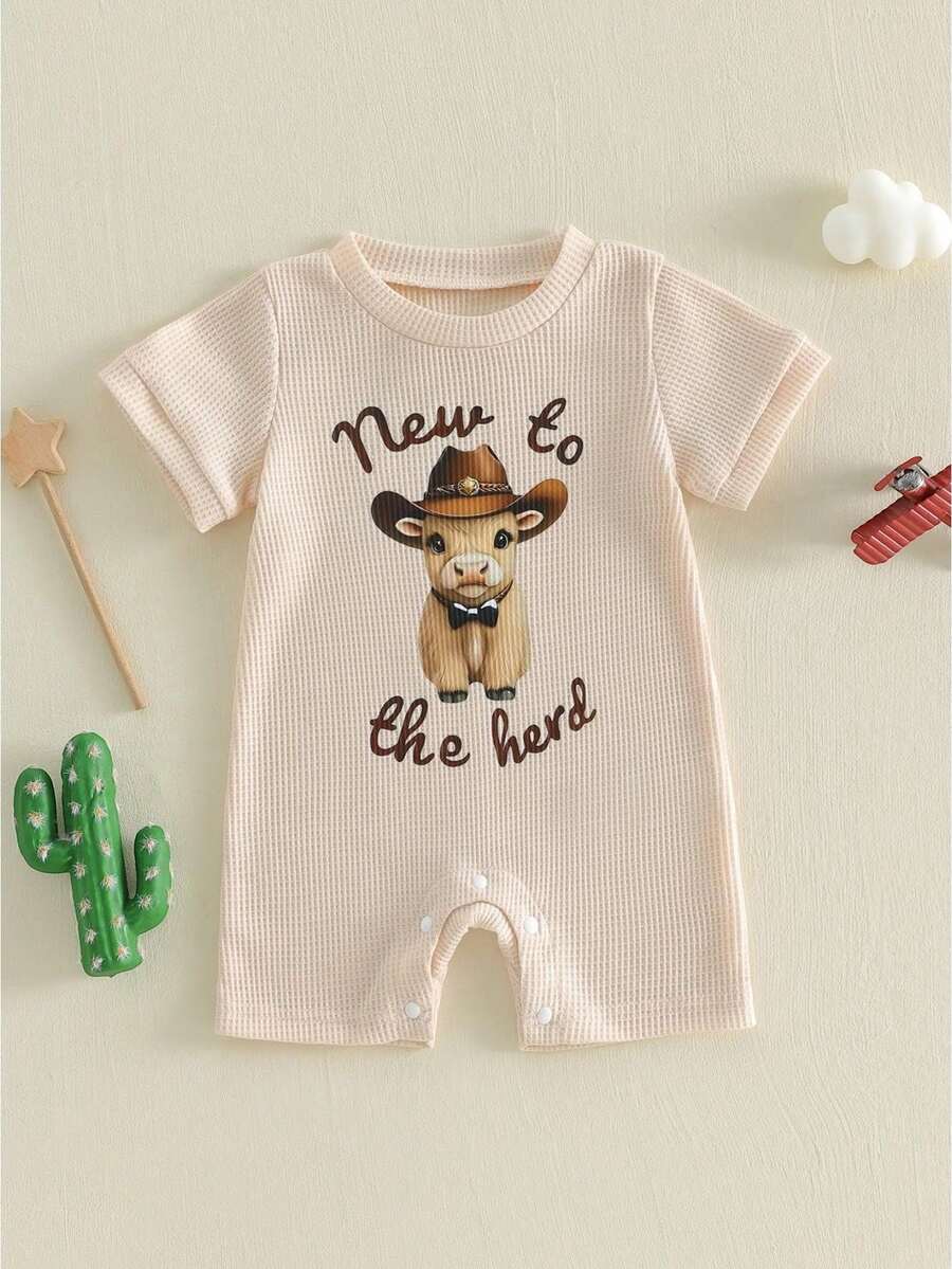 Baby Girls Rompers - Nude - Voir 1