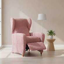 Kiva Universal And Versatile 1-Seater Relax Armchair Cover, Various Colors Available – Easy-To-Fit Protective Armchair Cover For Backrest, Seat And Arms - Rosa Thor - View 2