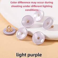 20pcs Metal Pearl Decorative Buttons, High-End Colors, Suitable For Clothing, Shirts, DIY Crafts, 12 Color Options, Size: 11mm/0.43 Inches - 20pcs - View 15