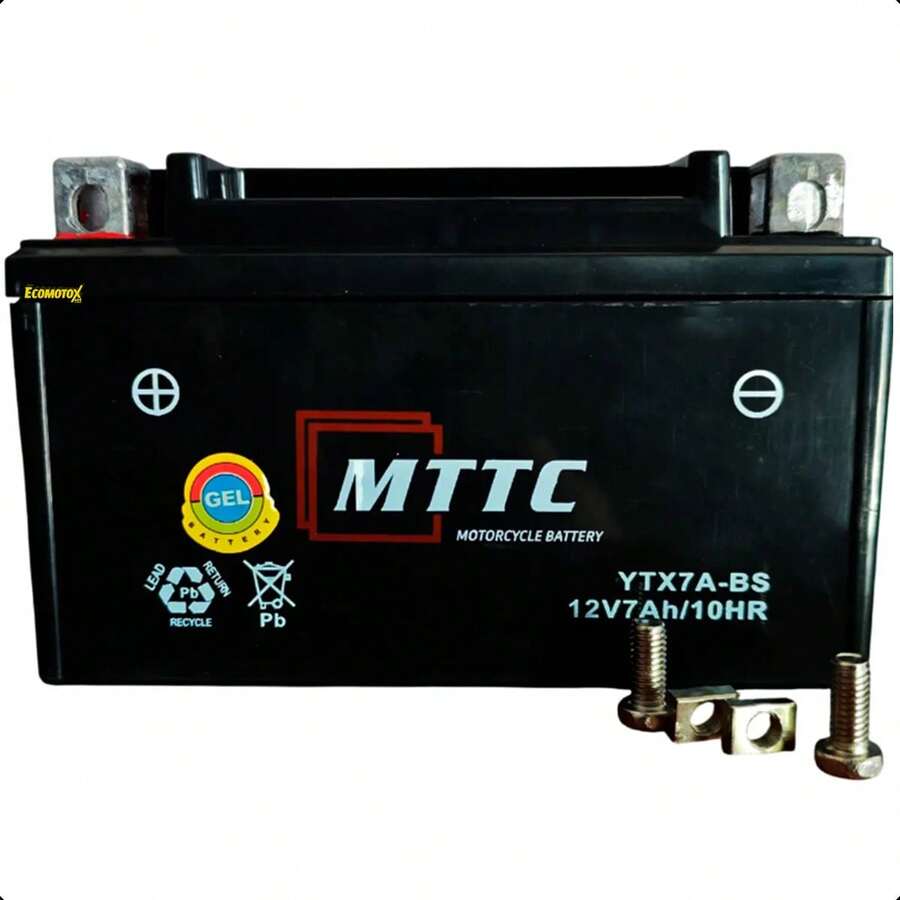 YTX4L-BS 12V 4Ah Maintenance-Free High Performance Gel Motorcycle Battery - Black - View 1