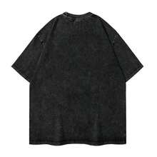 Women's Summer Washed Graphic Tees, Andrea Kimi Antonelli F1 Racing T-Shirt, Casual Crew Neck Short Sleeve, Formula1 Driver Fan Top, Summer Outfits For Women - 黑色 - 查看 2