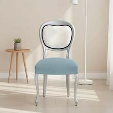 Kiva 2 Universal And Versatile Chair Covers, Various Colors Available – Easy-To-Fit Protective Chair Cover For Backrest, Seat And Arms - Baby Blue - View 2