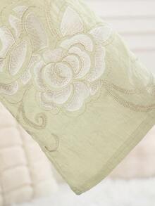 Đầm JALABIA cổ chữ V tay lửng màu xanh lá nhạt thêu họa tiết kiểu Ả Rập thanh lịch, mẫu đầm xanh lá nhạt mới cho mùa xuân/hè 2026 dành cho nữ. - Màu xanh chanh - Xem 7