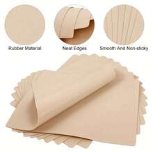 3pcs Blank Synthetic Leather Tattoo Practice Skin Pads, Suitable As Practice Tools For Permanent Makeup Tattoo Beginners - Multicolor - View 1
