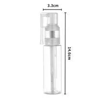 Botella rociadora de polvo para viajes, Botella rociadora de talco, Botella rociadora de champú seco, Botella vacía de plástico transparente, Botella recargable portátil para cosméticos - Ver 12