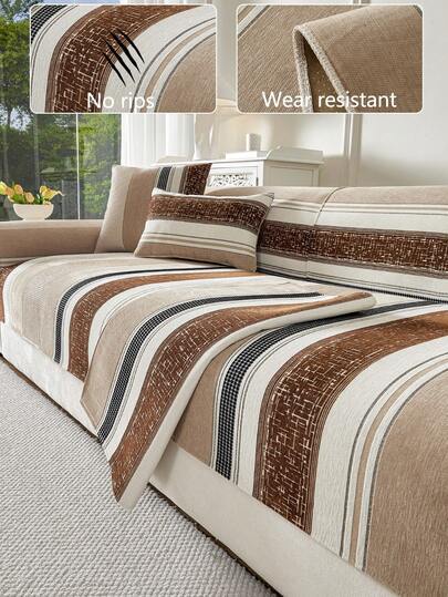 1 chiếc vỏ đệm sofa nhung mềm mại, thoải mái, kiểu dáng hiện đại tối giản, chống trượt, dùng được cả bốn mùa, chống bụi và có thể giặt được, mềm mại, bền màu, thân thiện với thú cưng, phù hợp cho phòng ngủ, văn phòng, phòng khách, sofa chữ L và sofa 1/2/3/4 chỗ ngồi.