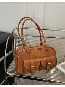 Bolsos de hombro para mujer - Rojo - Ver 10