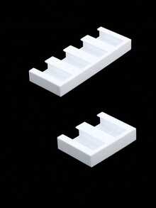 1 pieza Soporte de almacenamiento para prensatelas de máquina de coser con 4 ranuras/2 ranuras, accesorios de máquina de coser - Estante de almacenamiento - Ver 7
