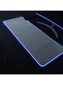 1 alfombrilla de ratón de escritorio luminosa, alfombrilla de escritorio - Gris - Ver 10