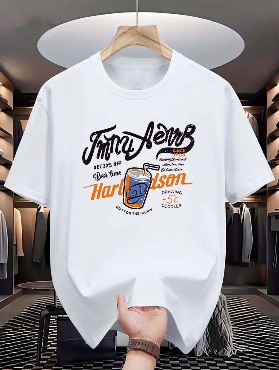 Men T-Shirts - White - View 1