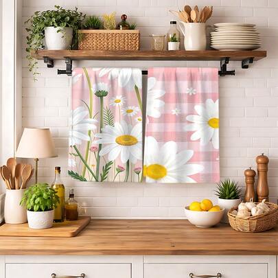 2/4/6pcs Daisy Pattern Printed Dish Towels, Super Absorbent Microfiber Modern Cleaning Cloths, Cooking And Baking Tea Towels, Dishcloths, Highly Soft And Absorbent, Kitchen Decor, Gifts For Neighbors, Mothers, Birthdays, Housewarming For Friends, Kitchen Essentials, Daily Necessities