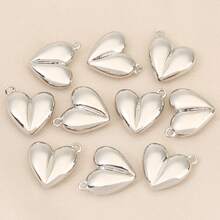 1/10 浪漫心形 DIY 首饰吊坠，光滑简约，可制成任何首饰吊坠，百搭优雅 - DIY愛心吊墜 - 查看 4