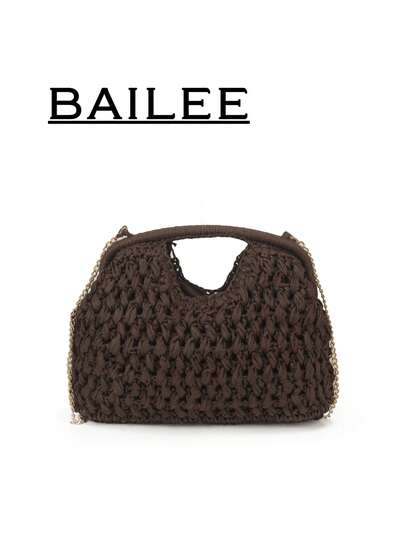 BAILEE Một chiếc túi xách cầm tay dệt kim kiểu dáng mới, mang phong cách nghỉ dưỡng thường ngày, với quai xách đục lỗ độc đáo và thiết kế dệt tinh tế. Túi có thể đựng điện thoại, ví, ô, son môi và nhiều vật dụng khác. Có thể đeo một bên vai, đeo chéo hoặc xách tay. Hoàn hảo cho những buổi đi chơi hàng ngày, mua sắm thông thường, du lịch, phối đồ và các kỳ nghỉ. Một món đồ không thể thiếu cho kỳ nghỉ hè, lý tưởng làm quà sinh nhật, quà ngày lễ hoặc quà bất ngờ cho người thân, bạn bè.