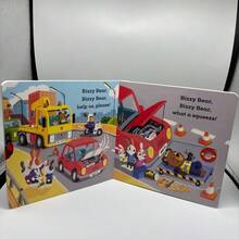 Durable Portable Learning Materials, Engaging English Interactive Comics, Vibrant Illustrations, Foldable Pages For Reading Enjoyment - Multicolor - View 5