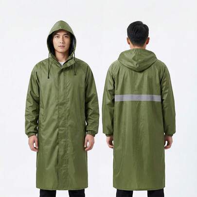 1 chiếc. Đây là áo mưa kiểu poncho màu đen bền chắc, tối giản, chống gió và chống thấm nước, thích hợp cho nhiều hoạt động ngoài trời khi trời mưa, chẳng hạn như đi xe đạp điện hoặc đi bộ.