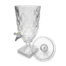 Glass Drink Dispenser With Ice – Beverage Dispenser For Juice, Water, Lemonade, Party & Home Use - A - View 3