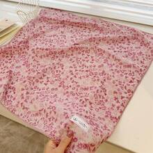 Women Bandana & Square Scarves - Creamy Yellow Cartoon Heart - View 6