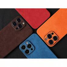 [24h Shipping From DE/FR/ES]FL 2-In-1 Skin-Friendly Protective Case Apple 17 23 24 25 26 Ultra Custom Car Logo Alcantara  17 Case: Monogram Initials - FL二合一磨砂厚款 - 查看 8