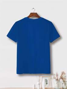 Camisetas de mujer a la moda - Azul - Ver 2