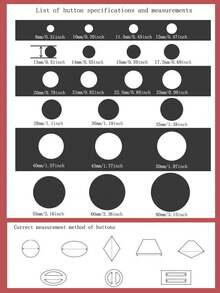 10 chiếc khuy gỗ bốn lỗ, dùng làm khuy cài áo sơ mi, quần áo trẻ em, áo khoác, đồ thủ công tự làm, dự án may vá, đồ dùng nghệ thuật, phụ kiện đan móc. - 10 cái - Xem 5