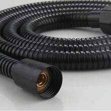 Premium Metal Shower Hose - Handheld, Durable Replacement For Bathroom Showers, Available In Black, Silvery, And Stainless Steel - Encryption Tube - View 3