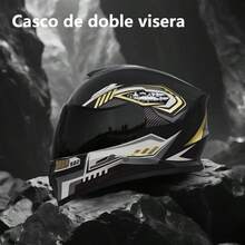 Motorcycle Helmets - Gold/Black1 - View 9