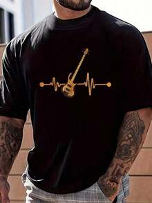 Camisetas para hombres - Negro - Ver 1