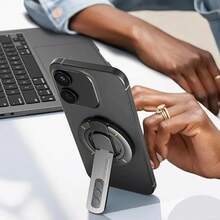 3-In-1 Magnetic Ring Phone Holder, Rotatable Double-Sided Magnetic Phone Stand Suitable For IPhone 17 16 15 14 13 12 - Multicolor - View 6