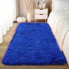 1pc Soft Modern Indoor/Outdoor Plush Carpet, Available In Pink/Grass Green/Camel, Suitable For Bedroom, Living Room, Dorm, Room Decor, Non-Slip Polyester Material, Comfortable Room Decor Rug - Multicolor - View 30