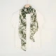 Contrasting Silhouette Cherry Green