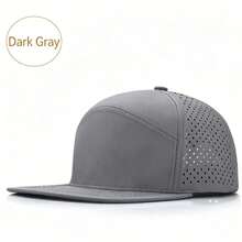 Men's Quick-Dry Breathable Baseball Cap, Fashionable Versatile Outdoor Washed Hat, Adjustable Casual Streetwear Cap Suitable For Various Occasions - Multicolor - View 9