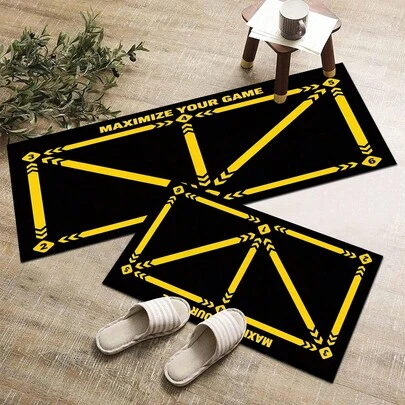 1pc Creative Game Pattern Design, Kitchen Decor, Home Decor, Decorative Mat, Fashion Doormat, Multi-Purpose Mat, Kitchen Floor Mat, Kitchen Mat Set, Kitchen Floor Protector, Comfort Standing Mat, Living Room Bedroom Bathroom Laundry Office Area Rug, Home Decoration Indoor