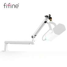Chân đế micro FIFINE BM88 phiên bản toàn cầu, thiết kế nhỏ gọn, có thể điều chỉnh, kẹp để bàn, bộ chuyển đổi vít, quản lý dây cáp, phù hợp cho podcasting, phát trực tiếp, chơi game, phòng thu âm. - Một cỡ - Xem 13