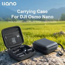 Llano 便携收纳包，兼容 Osmo Nano 配件，PU 皮革材质，适合旅行、户外 Vlog 拍摄，硬壳保护套。 - 查看 4