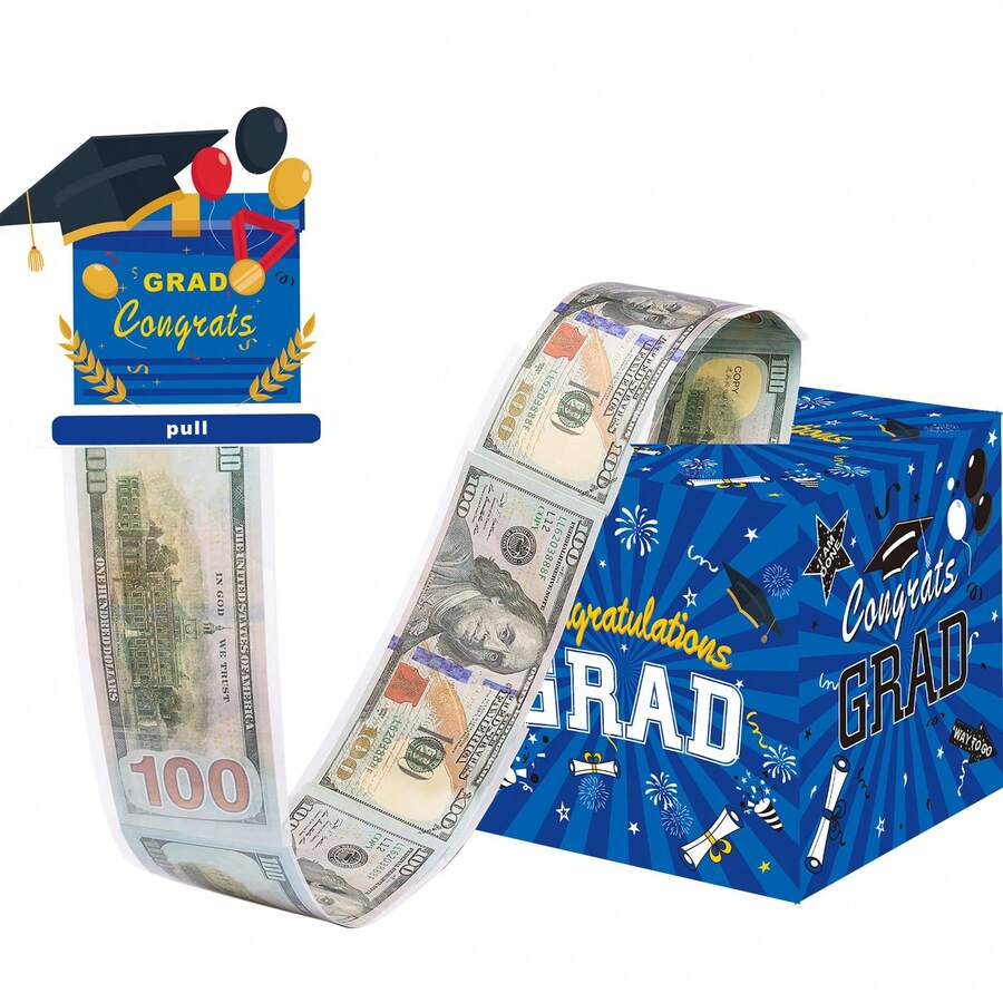 毕业季卷轴（卷轴帽饰） - E-藍 - 查看 1