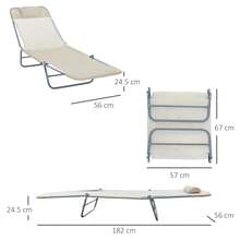 Bamboo Garden Pole, Foldable And Wind-Resistant, Ideal For Gardens, Balconies And Terraces. - Beige - View 5