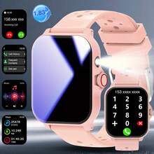 Unisex Smart Watch, Supports Call Answering, Message Reminder, Music Control, Remote Photography, Step Counting, Calorie Tracking, Multiple Sports Modes, Alarm, Phone Call And Message Notification, 1.83-Inch Full-Screen Touch, Compatible With Android And IOS - Multicolor - View 16