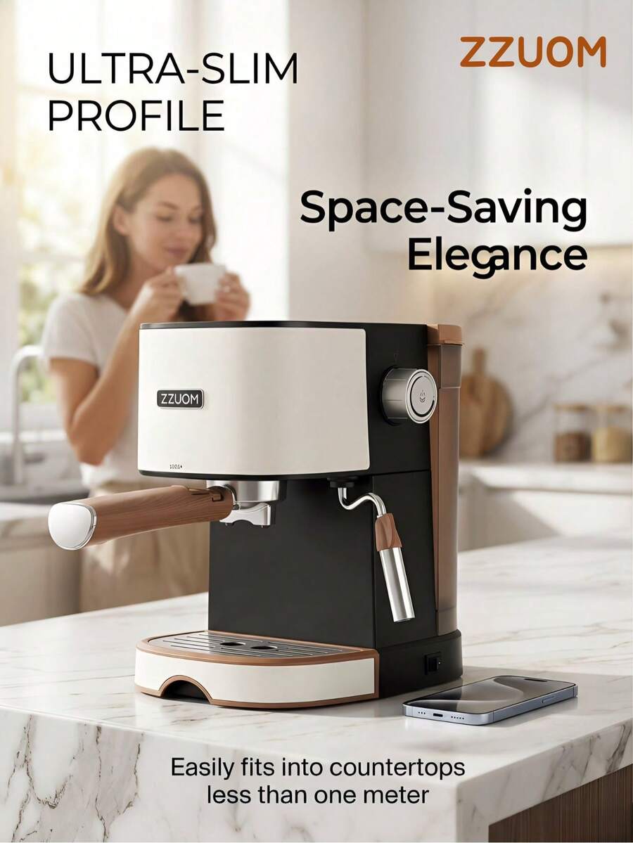 Automatic Coffee Machine 20bar Pump Steam Milk Froth Machine For Latte Macchiato Cappuccino And Espresso Drinks