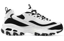 Skechers Dlites 1.0 'White Black' - 白黑 - 查看 2