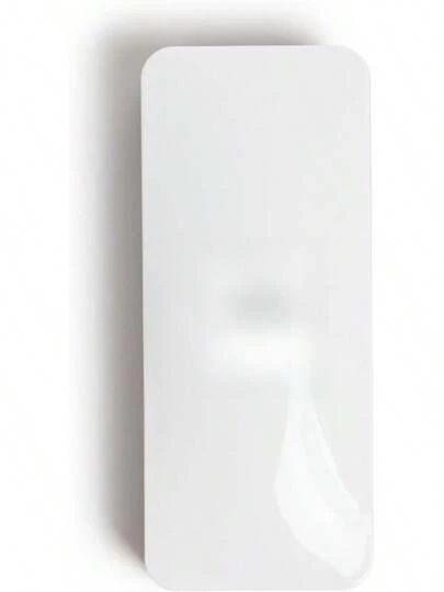 2"X5"X1" Magnetic Dry Erase Board Felt Eraser, Lightweight Modern Design, White