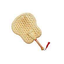Abanico de mano estilo retro, ventilador portátil, adecuado para regalos de fiesta y decoración del hogar - A - Ver 6