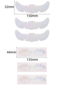 6 Tờ Hình Xăm Tàn Nám Lấp Lánh Trên Mặt, Hình Dán Phấn Mắt Holographic, Hình Xăm Tàn Nám Lấp Lánh Tạm Thời Cho Lễ Hội Coachella, Bãi Biển Mùa Hè, Miếng Dán Trang Điểm Cho Phụ Nữ, Phụ Kiện Tiệc Âm Nhạc Rave - Nhiều màu - Xem 4