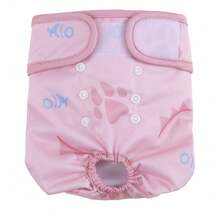 1pc Reusable Dog Diapers Dog Diaper Liners Female Female Dog Diapers Female Elderly Dog Incontinence Washable Dog Diapers - Multicolor - View 19