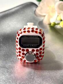 Máy đếm nhẫn kỹ thuật số, máy đếm nhẫn hiển thị tiện lợi, máy đếm cầm tay giảm căng thẳng, thích hợp để đếm khi cầu nguyện, đếm khi đan len, sử dụng trong kinh doanh, chơi golf, v.v. - Nhiều màu - Xem 12