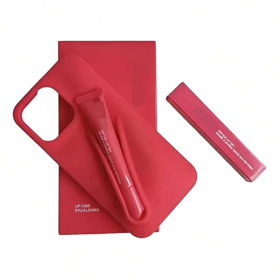 Summer Lip Peptide Case Includes Lipstick, Various Models, Generic Silicone - 番石榴 - 查看 1