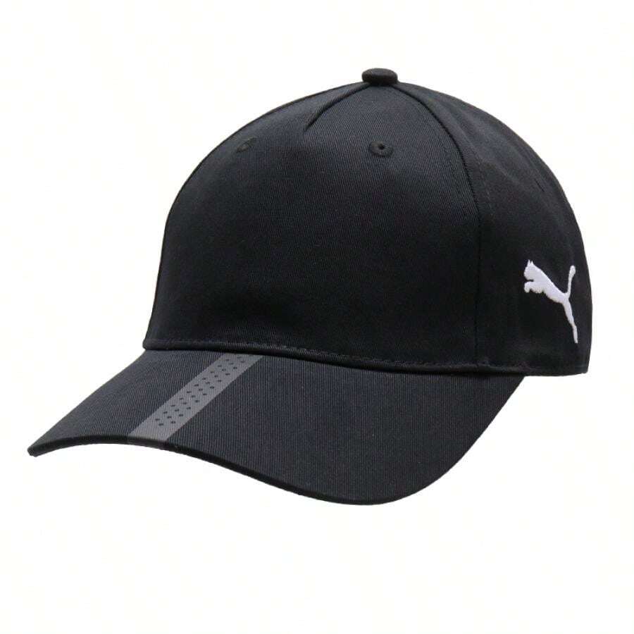 Puma LIGA CAP 男女通用棒球帽，遮阳帽，适合旅行、通勤、运动和休闲，022356-03 - 黑色 - 查看 1