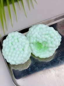 1pc Handmade Double-Layer Ice Cream Stress Ball, Magical Texture Sand Fidget Toy, Air Squeeze Sensory Ball, Excellent Toy Gift For Adults, Fidget Toy, Shareable Gift - Ball - View 4