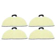 4 Pcs Vacuum Mop Replacement Pads Fiber Reusable Washable Super Absorbent Robot Vacuum Mop For Shark RV2001WD RV2002WD,Robot Vacuum Cleaner, Robot Floor Cleaner, Robotic Floor Cleaning Accessories, Easy Installation - View 8