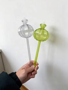 4/2pcs Reusable & Durable Plastic Material:Made Of High-Quality, Transparent Plastic, These Watering Spikes Are Reusable, And Built To Last, With A Clear Design That Lets You Easily Check The Water Level At A Glance. - B - View 3