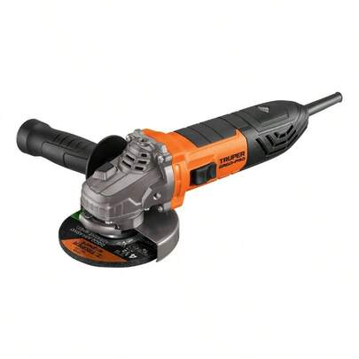 Esmeriladora Angular 4 1/2'' 850W + Frecuencia 60Hz + Diseño Naranja para Corte y Pulido Profesional